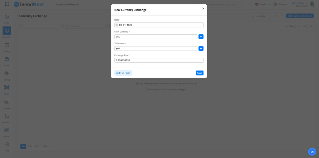 New Currency Exchange