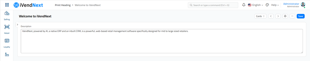 Welcome to iVendNext